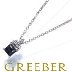 ヴァンドーム ネックレス サファイア ダイヤ ダイヤモンド K18WG BLJ/GENJ