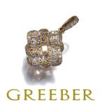 ショッピングダイヤ ダイヤ ダイヤモンド 0.40ct 2種カット ペンダントトップ K18YG GENJ