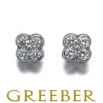 ショッピングダイヤ ティファニー ピアス ダイヤ ベゼル  Pt950 BLJ