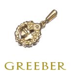 ショッピングゴールド ミキモト ペンダントトップ フラワー K18YG BLJ