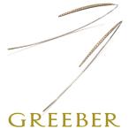 ショッピングダイヤ ダイヤ 0.14ct/0.14ct フック  ピアス K18YG GENJ