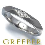 ショッピングダイヤ ブシュロン リング ダイヤ ダイヤモンド 3P ファセット ミディアム ピンキー 45号 Pt950 指輪 BLJ