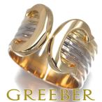 カルティエ リング  2C ドゥーブルC C2 スリーカラー LM 53号 K18YG/WG/PG  指輪 BLJ