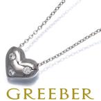 ティファニー ネックレス ドッツ ハート Pt950 BLJ