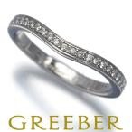 カルティエ リング ダイヤ ダイヤモンド バレリーナ ハーフエタニティ 47号 Pt950 指輪 BLJ