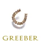  diamond бриллиант 0.15ct шланг колодка конус cut подвеска с цепью K18YG GENJ