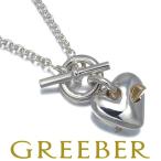 エルメス ネックレス ハート アロー シルバー 925/K18YG BLJ