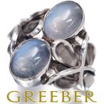 ジョージジェンセン リング ムーンストーン ムーンライトブロッサム 48 15号 シルバー 925 指輪 BLJ