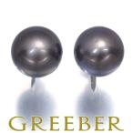  черный жемчуг жемчуг 10.6mm/10.8mm один шарик серьги K14WG GENJ