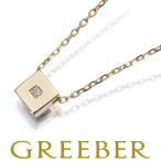 ミキモトペルリータ ネックレス ダイヤ ダイヤモンド 0.01ct スクエア K18YG BLJ