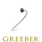 ヒロタカ ピアス ダイヤ ダイヤモンド 0.06ct オールアバウトベーシックス ショートアロー 片耳 K18YG 保証書BLJ/GENJ