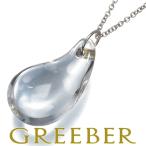 ティファニー ネックレス クォーツ ティアドロップ Pt950 BLJ