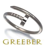 カルティエ リング ジュストアンクル 51号 K18WG 指輪 BLJ