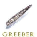  diamond бриллиант 0.40ct конус cut подвеска с цепью K18WG GENJ