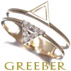 ジュエッテ リング ダイヤ ダイヤモンド 0.05ct ピンキー 5号 K10YG 指輪 BLJ/GENJ