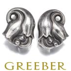 ジョージジェンセン イヤリング 100A フラワー シルバー 925 BLJ