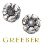 ジョージジェンセン ピアス ムーンストーン 36 シルバー 925 BLJ