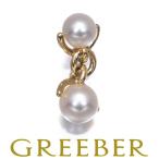 ティファニー ピアス 真珠 6.0mm/6.8mm 片耳のみ K18YG BLJ