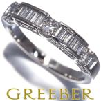 ショッピングダイヤ ダイヤ ダイヤモンド 0.78ct バゲット 2種カット リング Pt900 指輪 GENJ