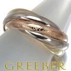 カルティエ トリニティ リング スリーカラー 5連 SM 50号 K18YG/WG/PG 指輪 BLJ