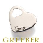 カルティエ ペンダントトップ ハート K18WG 【中古】BLJ