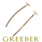 ティファニー ピアス Tバー K18PG BLJ