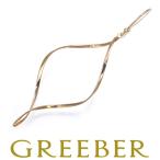  здесь shunik серьги спираль покачивающийся крюк одна сторона уголок K10YG BLJ/GENJ