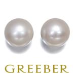  жемчуг жемчуг 11.3mm один шарик серьги Pt900 GENJ
