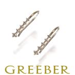  diamond бриллиант 0.04ct/0.04ct градация крюк серьги K18YG GENJ