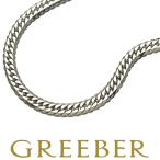 喜平ネックレスPt8506面ダブル...