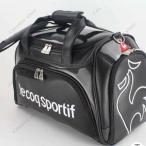 ルコック le coq sportif メンズ ゴルフ バッグ ボストンバッグ スポーツ シューズケース ゴルフウェア ゴルフシューズ収納付き おしゃれ ゴルフ小物