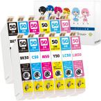 エプソン IC6CL50 (BK/C/M/Y/LC/LM) 6色×2セ