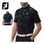 フットジョイ ゴルフウェア メンズ モダンクラシック フローラルカモジャカード ワイドカラー 半袖 ポロシャツ FJ-S24-S22 2024年春夏モデル M-XL