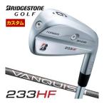 ショッピングカスタム 特注カスタムクラブ ブリヂストンゴルフ 233HF アイアン 4本セット[＃7-P] VANQUISH BS50i シャフト