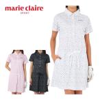  Marie Claire маленький цветочный принт короткий рукав One-piece Golf одежда женский M-LL 714-4002