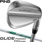 ピン GLIDE FORGED PRO ウエッジ N.S.PRO 950GH neo シャフト、フレックス:S、GP360 LITE ツアーベルベット ROUND アクア グリップ装着