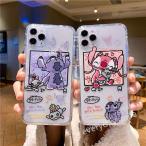 iPhone16 用ケース クリア おもしろ スティッチ アイフォン13/12 かわいい iPhone15Pro 14ProMax iPhone13/XS/XR/X/6s保護 透明 シリコーン カバー ソフト