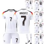 2024 Германия Home 13 номер myula- Europe cup форма 7 - ftsu8 Cross футбол одежда Kids для взрослых, детский костюм короткий рукав 