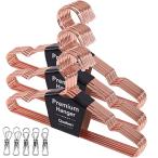 Qualsen ベビーハンガー 30本セット 子供用ハンガー シルバー軽い金属のハンガー ベビー キッズ 滑り止めノッチ?