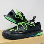 ナイキ ブレーザー ロー オフ-ホワイト NIKE BLAZER LOW x Off-White Black and Electro Green メンズスニーカー DH7863-001 【並行輸入品】