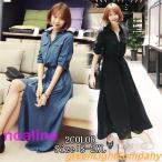 ワンピース きれいめ 40代 春 夏 レディース ワンピース 秋 冬 ロング カジュアル 黒 黒ワンピ 30代 20代 50代 フォーマルドレス 長袖 上品 ゆったり 体型