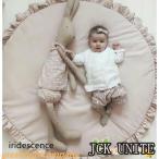 ベビーベッド マット 丸型 百日祝い 記念写真 出産祝い ベビークッション 新生児 赤ちゃん ベビー用寝具 ベッド コットン 安心快適 インベッド 北欧 円形