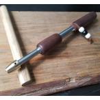 ★新シャフト専用設計モデル『伸縮自在ファイヤーブラスター 銘木 ブラックウォルナット材　無塗装蜜蝋ワックス仕上げ』★焚き火★薪ストーブ★キャンプ