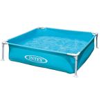 INTEX(インテックス)ミニフレームプール ブルー 122×122×30cm 57173[日本正規品]