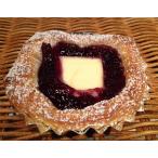 【ブルーベリー丸ごとチーズ】 ブルーベリー ソース と クリームチーズ の デニッシュパン