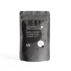 bib 100% 麻炭パウダー 60g ヘンプチャコール 国産 無添加 チャコールクレンズ 食用グレード 野州麻炭