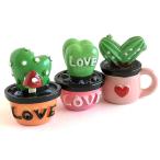  Kids цельный растение в горшке кактус все 3 вид 2 шт 2208 ym1-2255