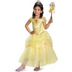Disguise Belle Deluxe Disney Princess Beauty &amp; The Beast Costume, Small/4-6