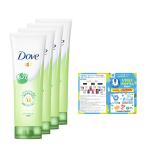 Dove(ダヴ) ディープピュア洗顔料 130g×4個 おまけ付き