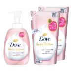 Dove(ダヴ) ビューティーモイスチャー 泡ボディウォッシュ つややか 本体+詰め替え用 540g+430gx2個 ボディソープ